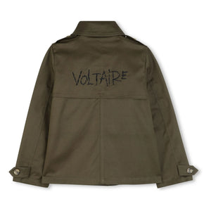 Zadig & Voltaire - İşlemeli Trençkot | Haki