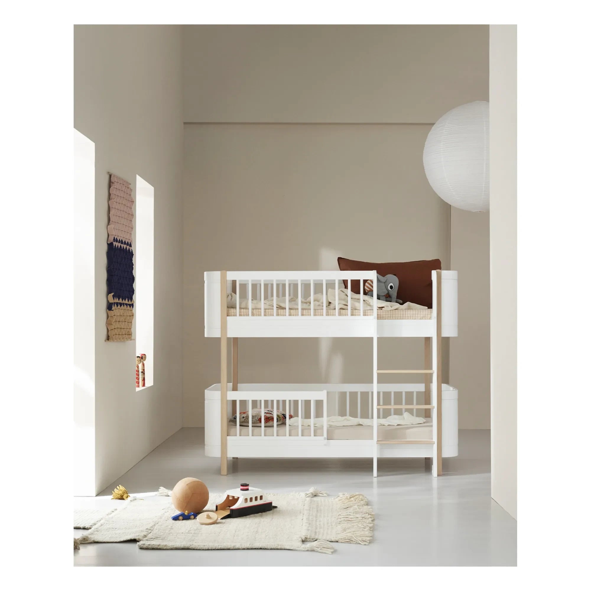 Oliver Furniture - Mini+ Alçak Ranza Yatak