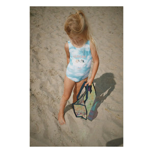 Konges Sløjd - Nuages Recycled Fiber Swimsuit | Light Blue