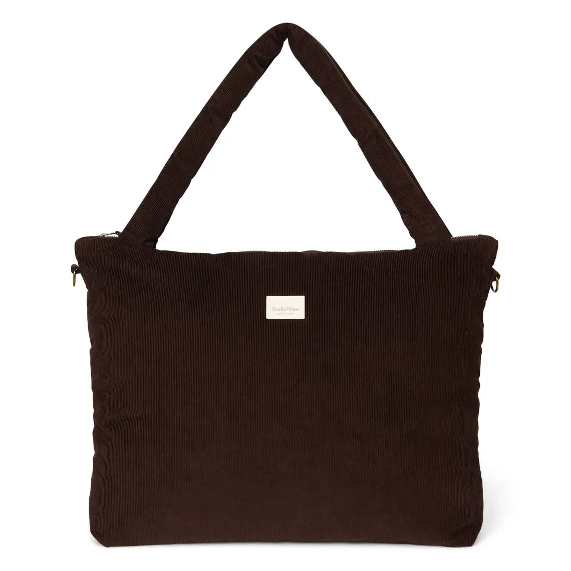 Studio Noos - Velvet baby care bag | Dark Brown