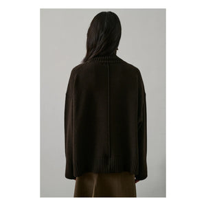 Soeur - William Merino Wool Sweater | Chocolate