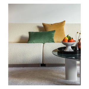 The Socialite Family - Carino Velvet Rectangular Cushion | Almond Green