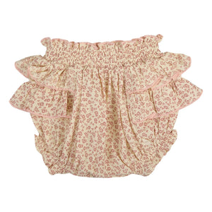 Lilinoa - Lise Liberty Cotton Gingham Bloomer | Ecru