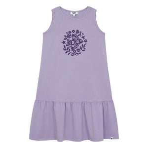 Hundred Pieces - Lyra Organic Cotton Sleeveless Dress | Lavender