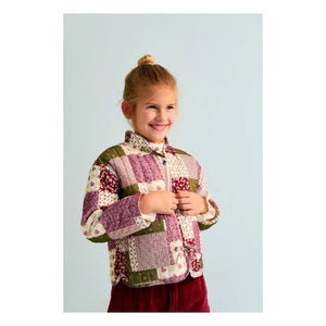 the new society - Melba Patchwork Jacket | Pink