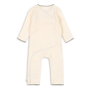 Konges Sløjd - Minnie heart romper Organic cotton | Ecru