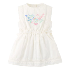 Gingersnaps - Charlee Embroidered Dress | White