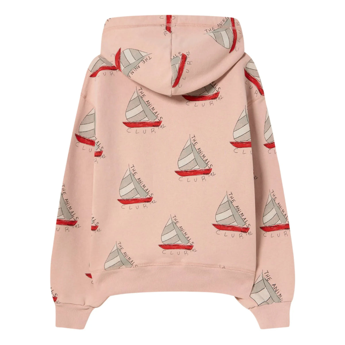 The Animals Observatory - Beaver Boat Hoodie | Pale Pink
