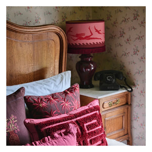 Palais - Thalassa Palais x Hôtel Magique Lampshade | Burgundy