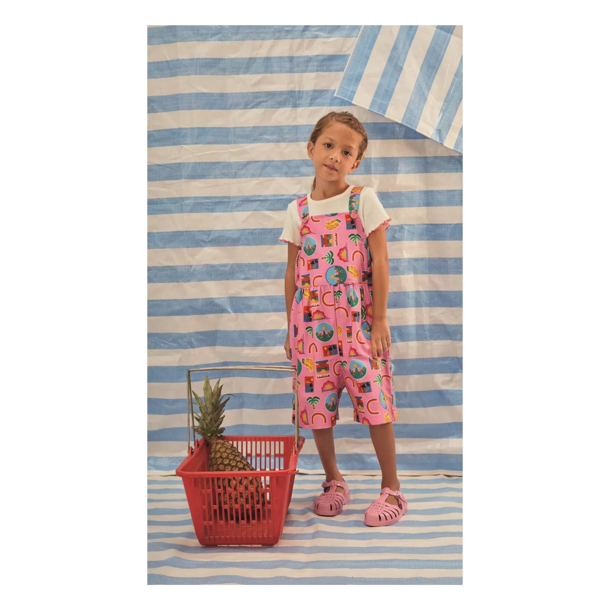 Fabula - Rainbow Romper | Pink