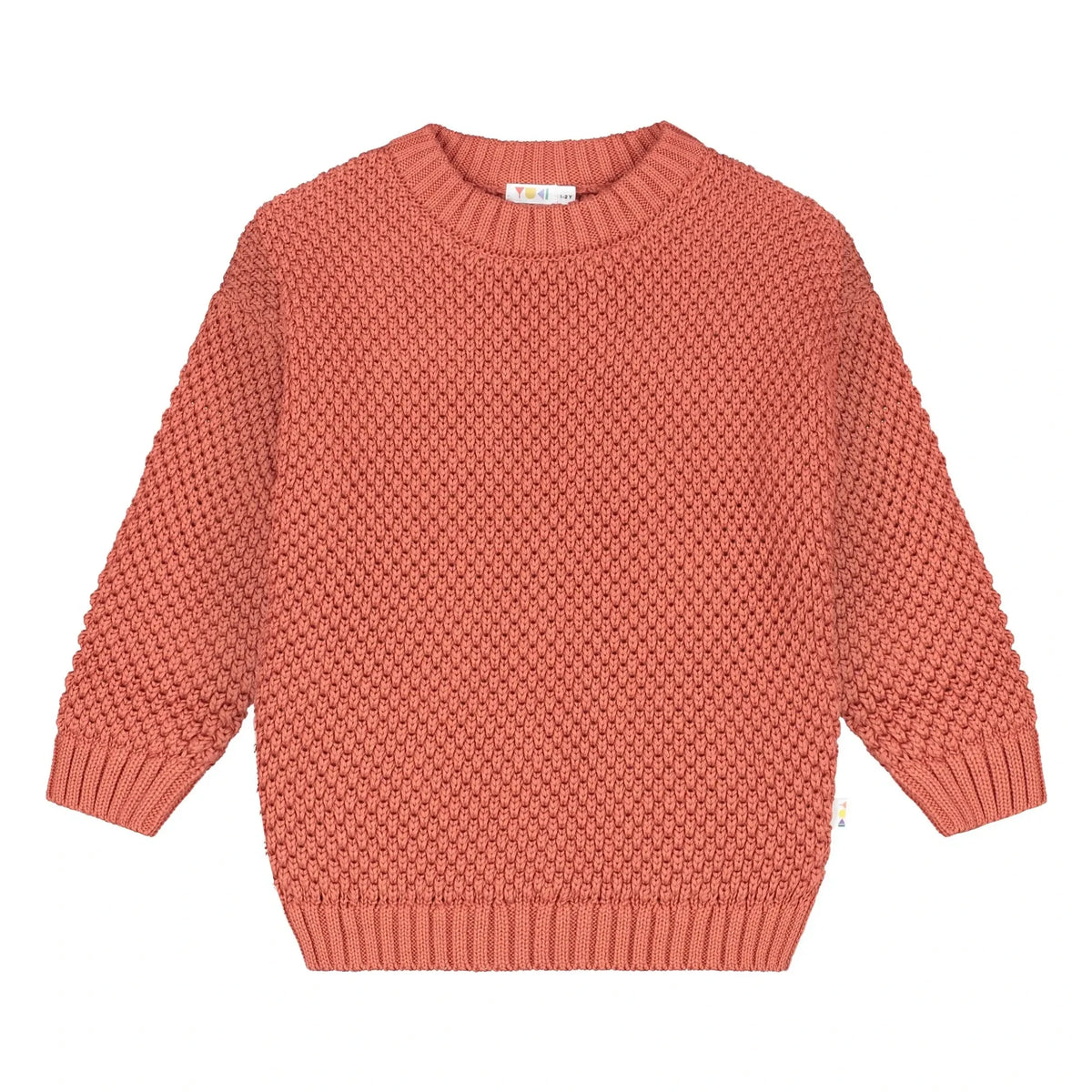 Yuki - Kyoto organic cotton sweater | Red