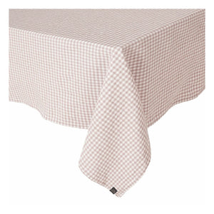 Haomy - Piana II Checkered Tablecloth | Powder Pink