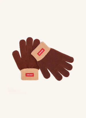 Hello Hossy - Practical Organic Cotton Gloves | Brown