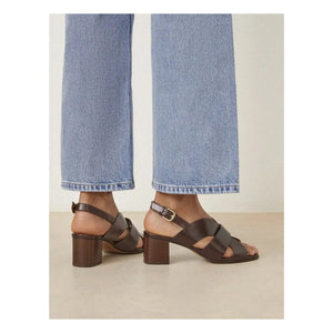Rivecour - Leather Sandals No. 551 | Chocolate