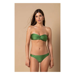 Alma Deia - Lena Low-Cut Swimsuit Bottom | Meadow Green