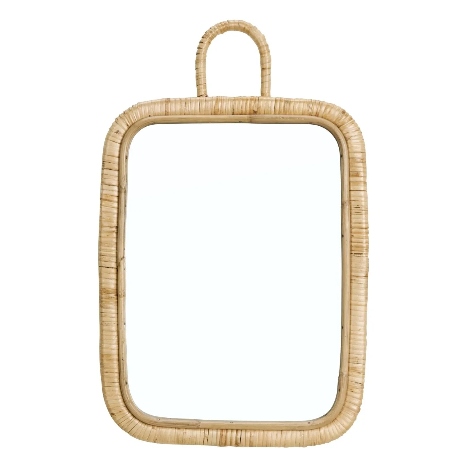 Madam Stoltz - Rattan Mirror