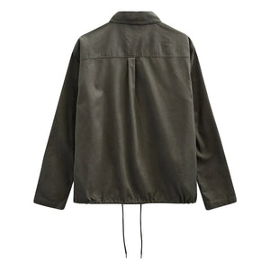 Anerkjendt - Akotto Linen Shirt | Dark Green