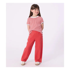 Petit Bateau - Ribbed T-Shirt | Red