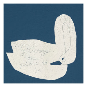 Tinycottons - Swan Organic Cotton T-Shirt | Navy