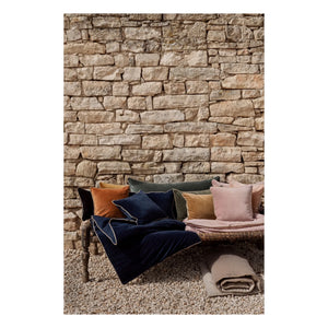 Haomy - New Delhi velvet pillowcase | Ink
