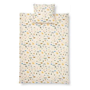 Liewood - Organic Cotton Bedding Set | Around the World/Sandy