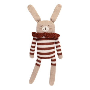 Main Sauvage - Striped Jumpsuit with Large Plush Bunny | Siena