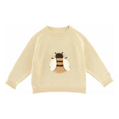 Donsje - Valenthe Abeille Organic Cotton Sweater | Light Yellow