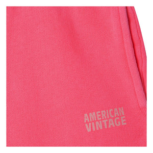 American Vintage - Izubird Elastic Jogger | Fluorescent Pink