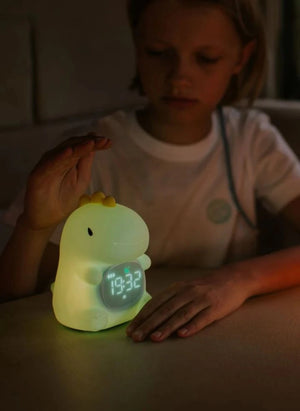 Mary's - Dino Alarm Clock and Night Light | Blue Green