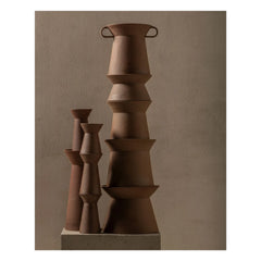 Serax - Marie-Ann Stoneware Vase, Marie Michielssen | Brick Red