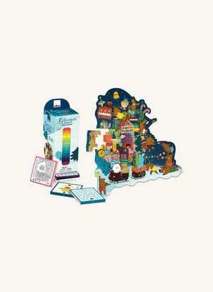 Vilac - Christmas Puzzle Calendar