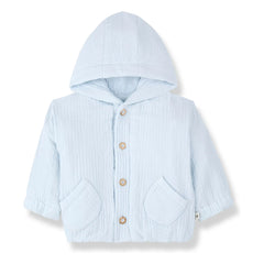 1+ in the family - Serifos Hooded Jacket | Light Blue