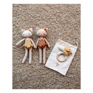 Patti Oslo - Doudou Camille Cat | Yellow