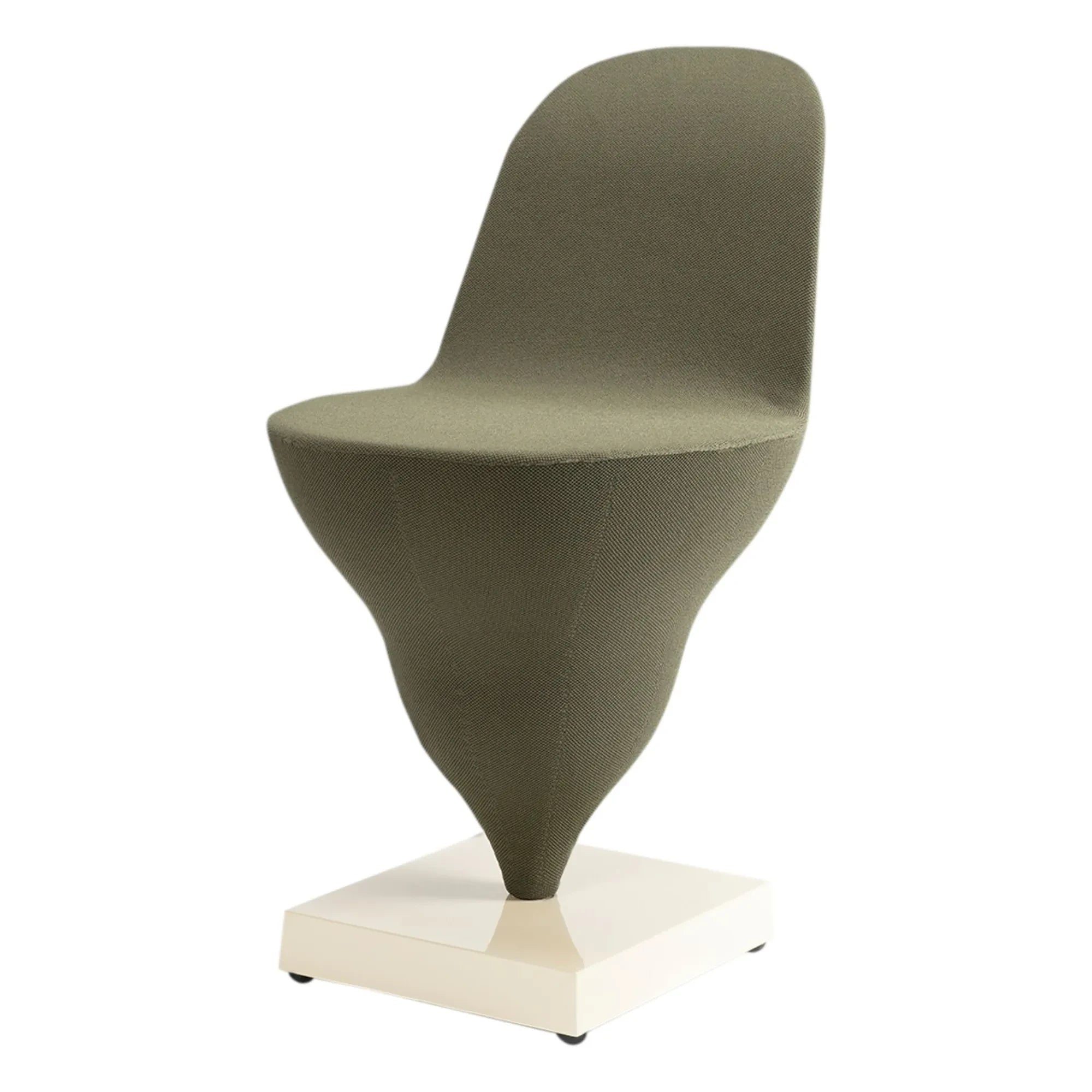 Moustache - Cream-Trimmed Gelato Chair - Jean-Baptiste Fastrez | Khaki