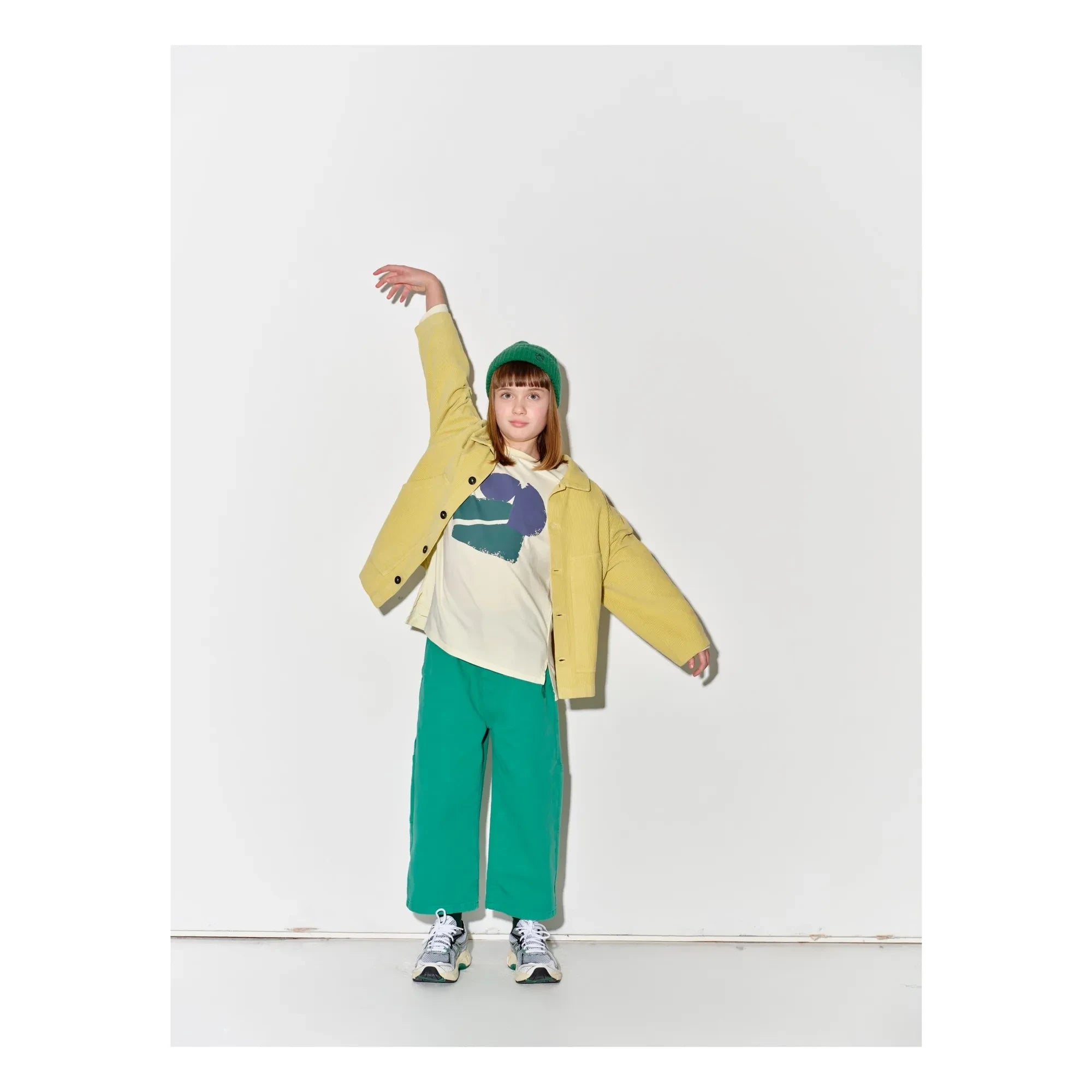 Main Story - Organic Cotton Velvet Overshirt | Yellow