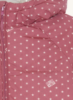 Bonton - Paule Padded Coat | Framboise