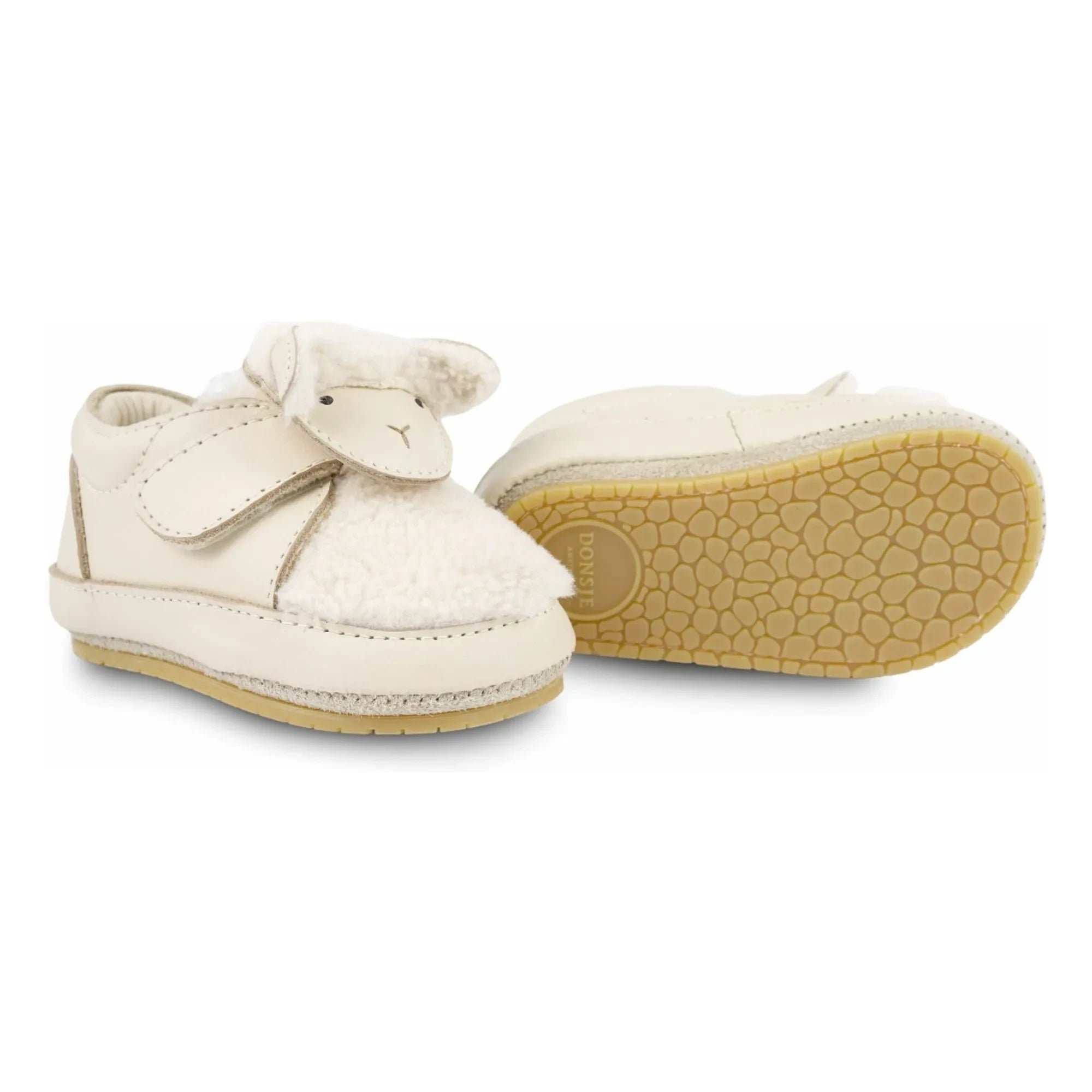 Donsje - Matijn Lammy Cushioned Slippers | Ecru
