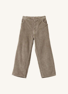 Caramel - Erodium Corduroy Pants | Grey