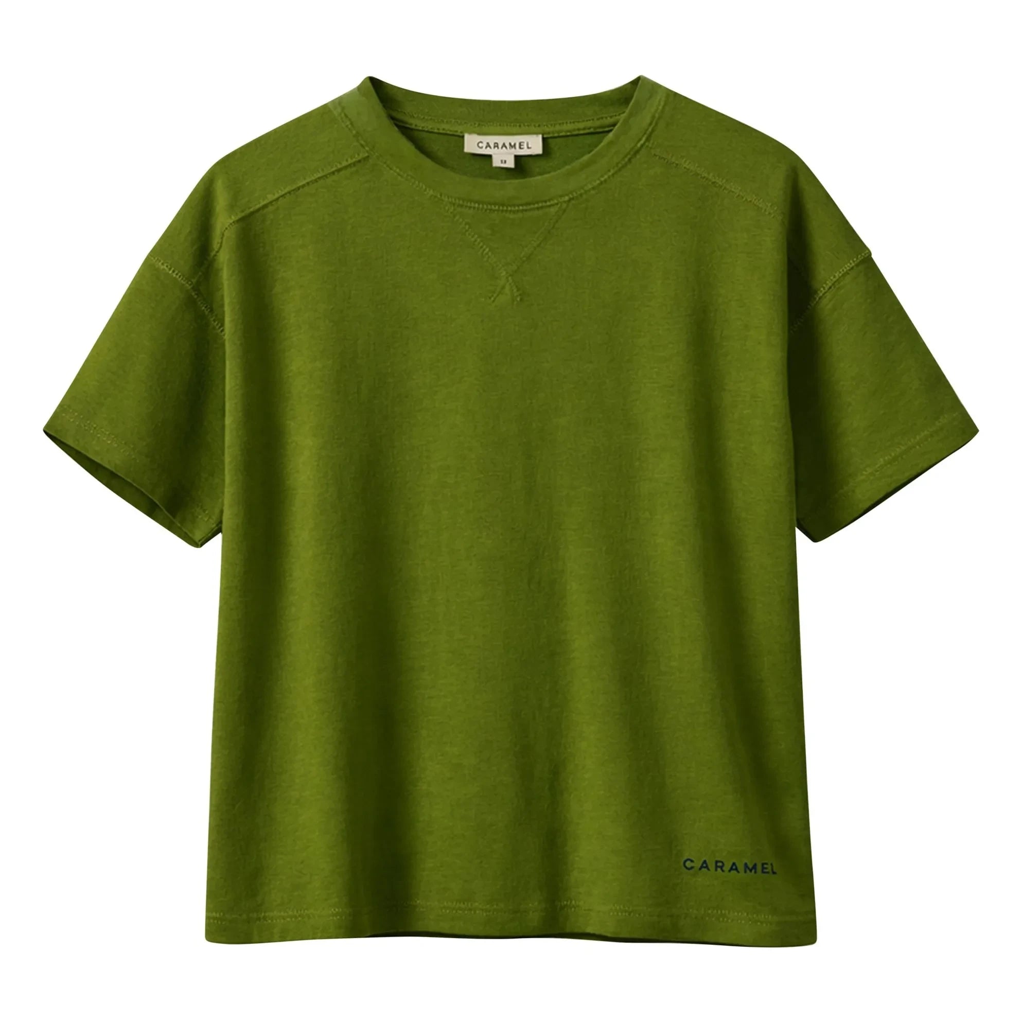 Caramel - Kezar Tencel T-Shirt | Green