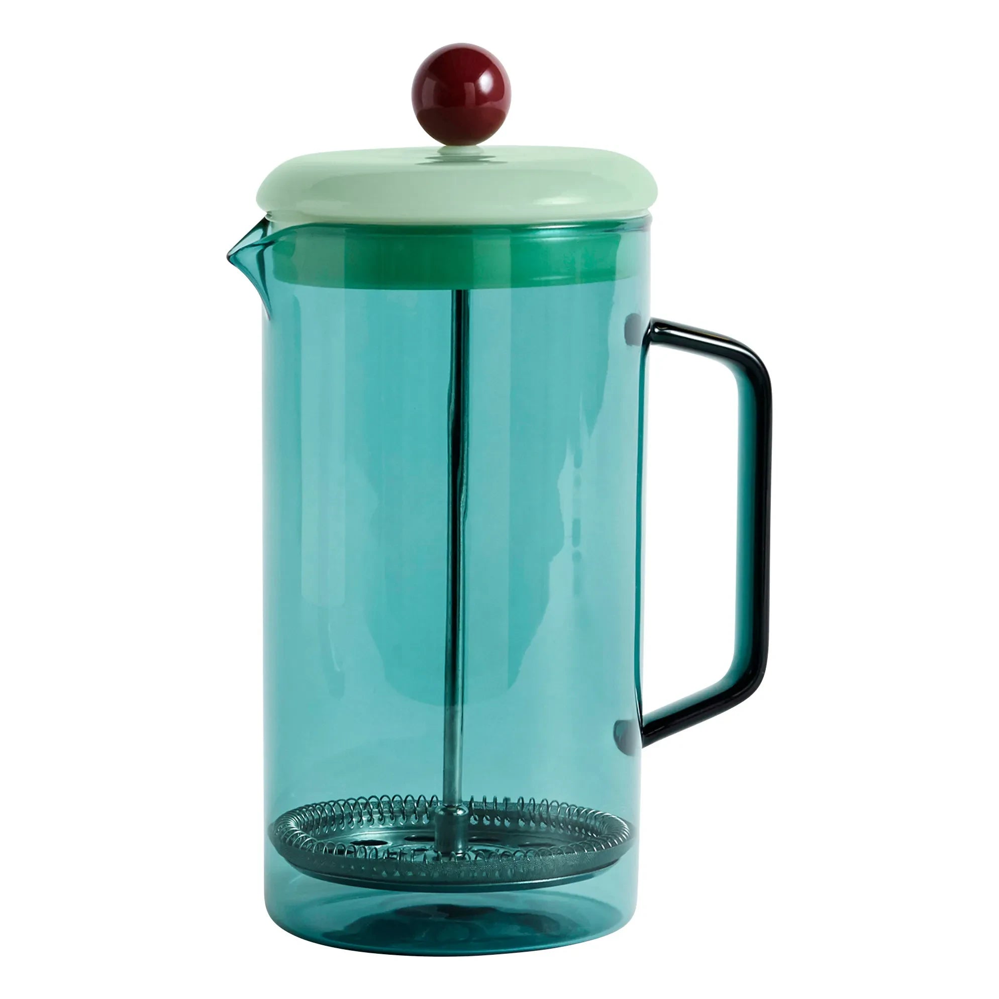Hay - Blue Glass Coffee Pot