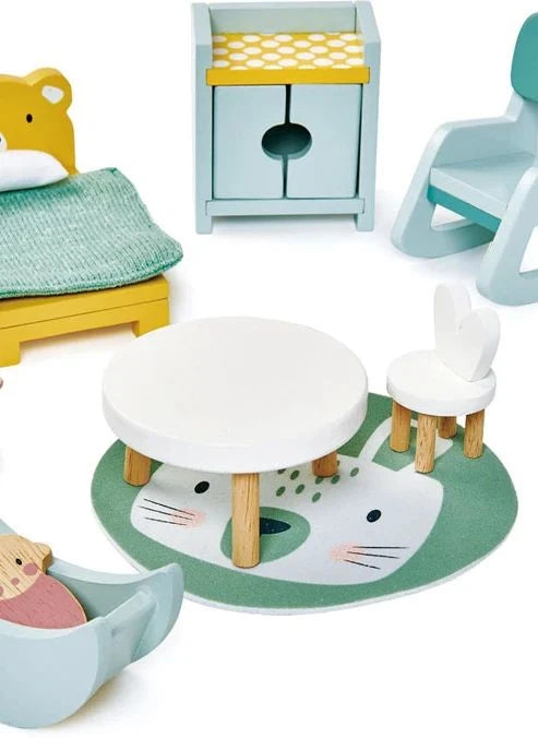Tender Leaf Toys - Children's Bedroom for Dollhouse