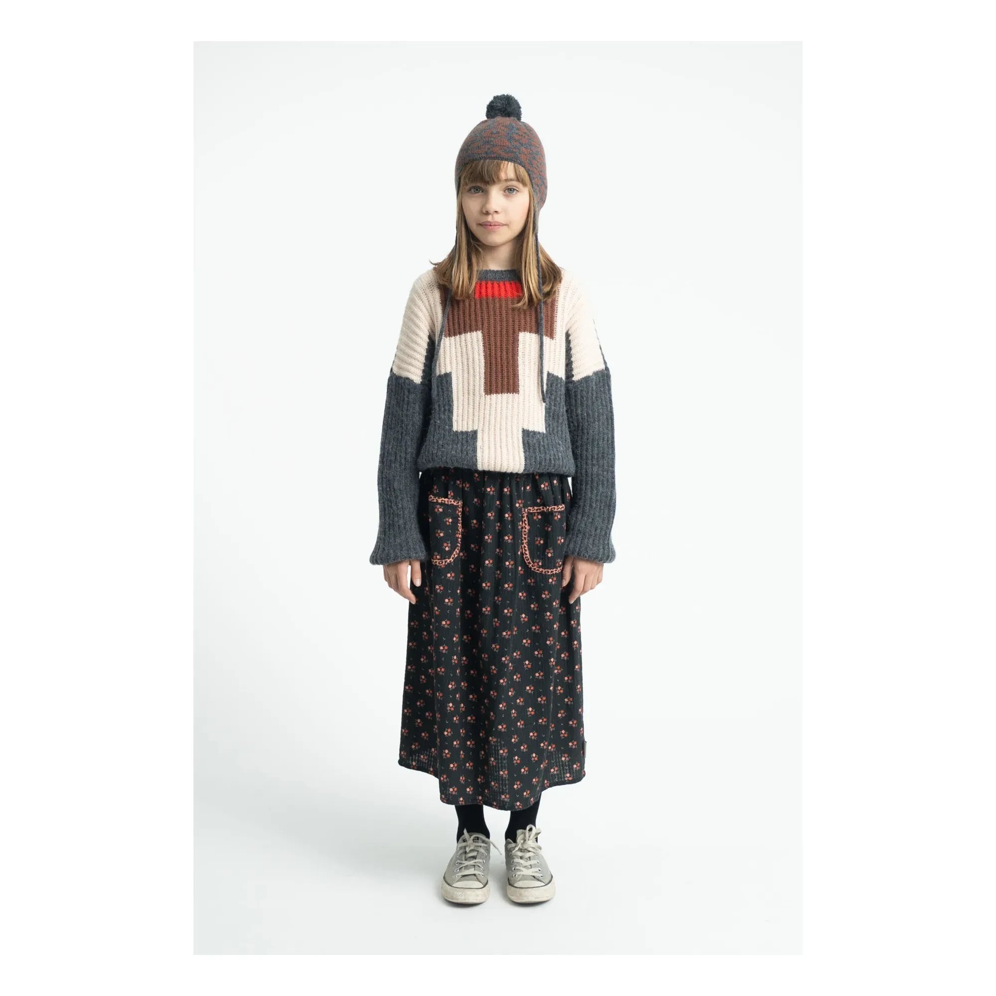 Piupiuchick - Leopard Hat | Charcoal Grey