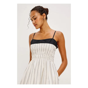 Rails - Primrose Striped Dress | White
