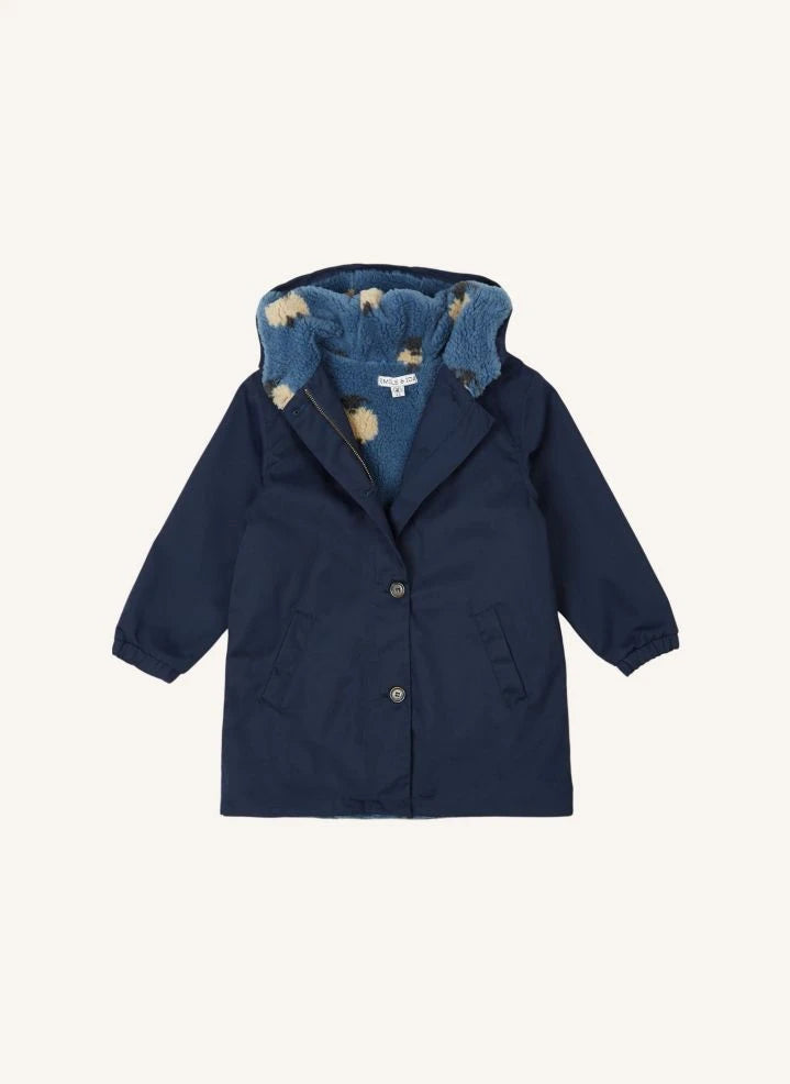Emile et Ida - Lined parka | Dark Blue