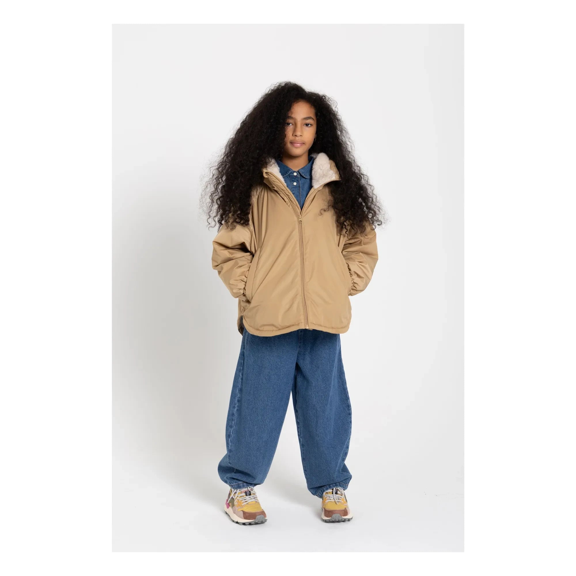 Hundred Pieces - Breezy Water-Resistant Jacket | Beige