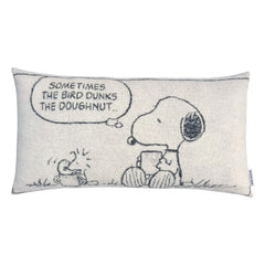 Maison Deux - Peanuts Çizgi Roman Yastık Kılıfı | Siyah