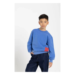 Finger in the nose - Blow organik pamuklu sweatshirt | Kraliyet mavisi