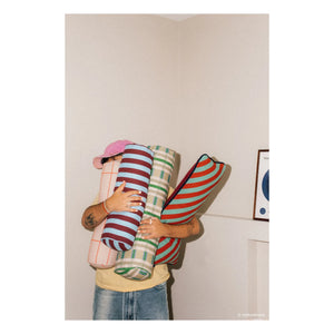 Nobodinoz - Vibes bolster cushion | Blue