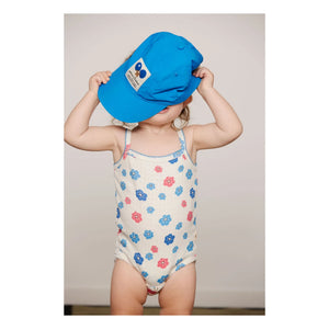 Mini Rodini - Recycled Fiber Ping Pong Hat | Blue