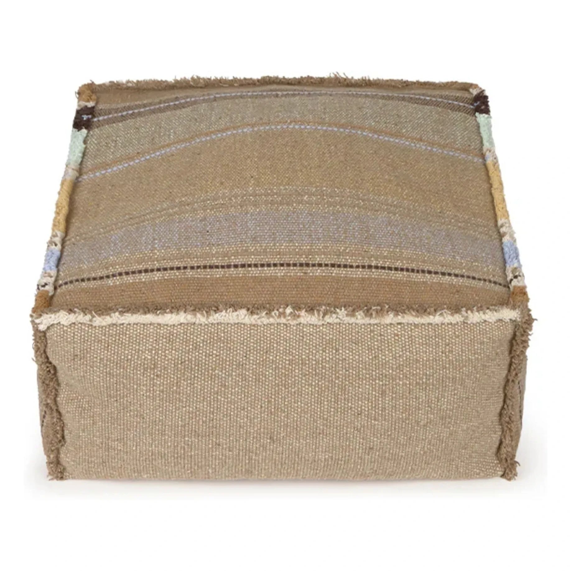 Lorena Canals - Puebla Pouf | Beige